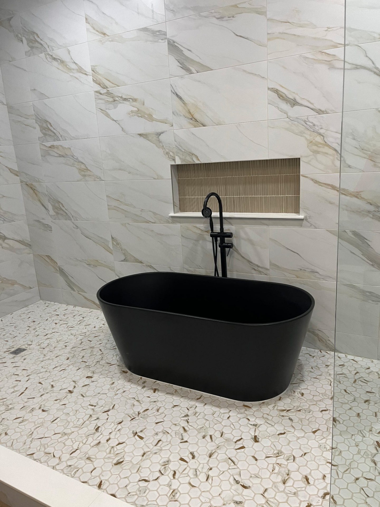 Black Marble Bath