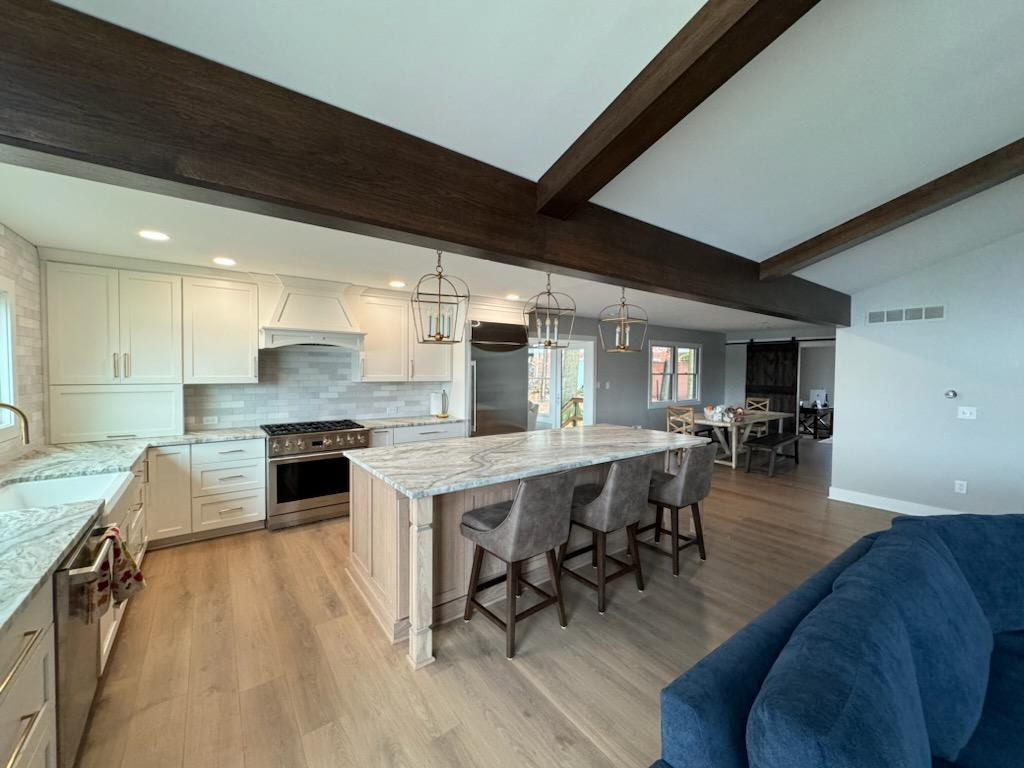 Beam Ceiling Kitchen